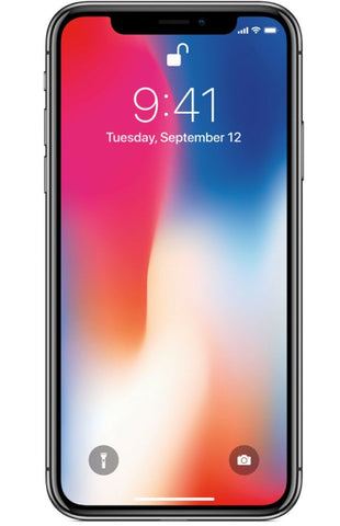 Apple iPhone X 64GB - Space Gray  Everything Refurbished except (Pic)Scratch